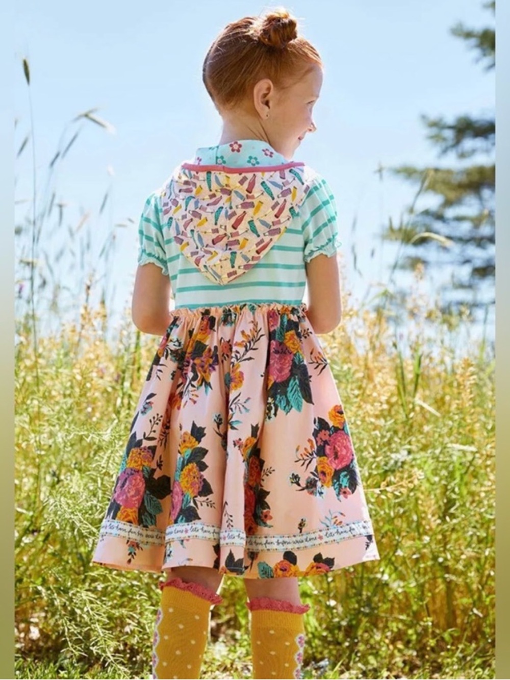 Sz2 Matilda Jane Wonderment Sing a Song Chrissy Dress - Picture 6 of 8
